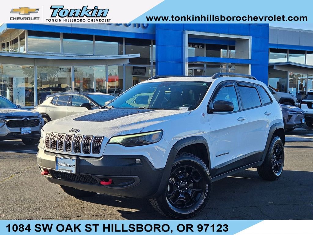 Used 2021 Jeep Cherokee Trailhawk w/ Sun, Sound & Nav Group