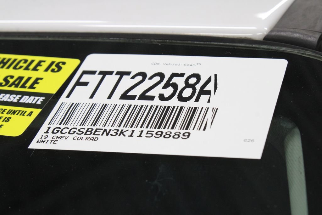 Used 2019 Chevrolet Colorado W/T w/ Custom Special Edition RWD image 34