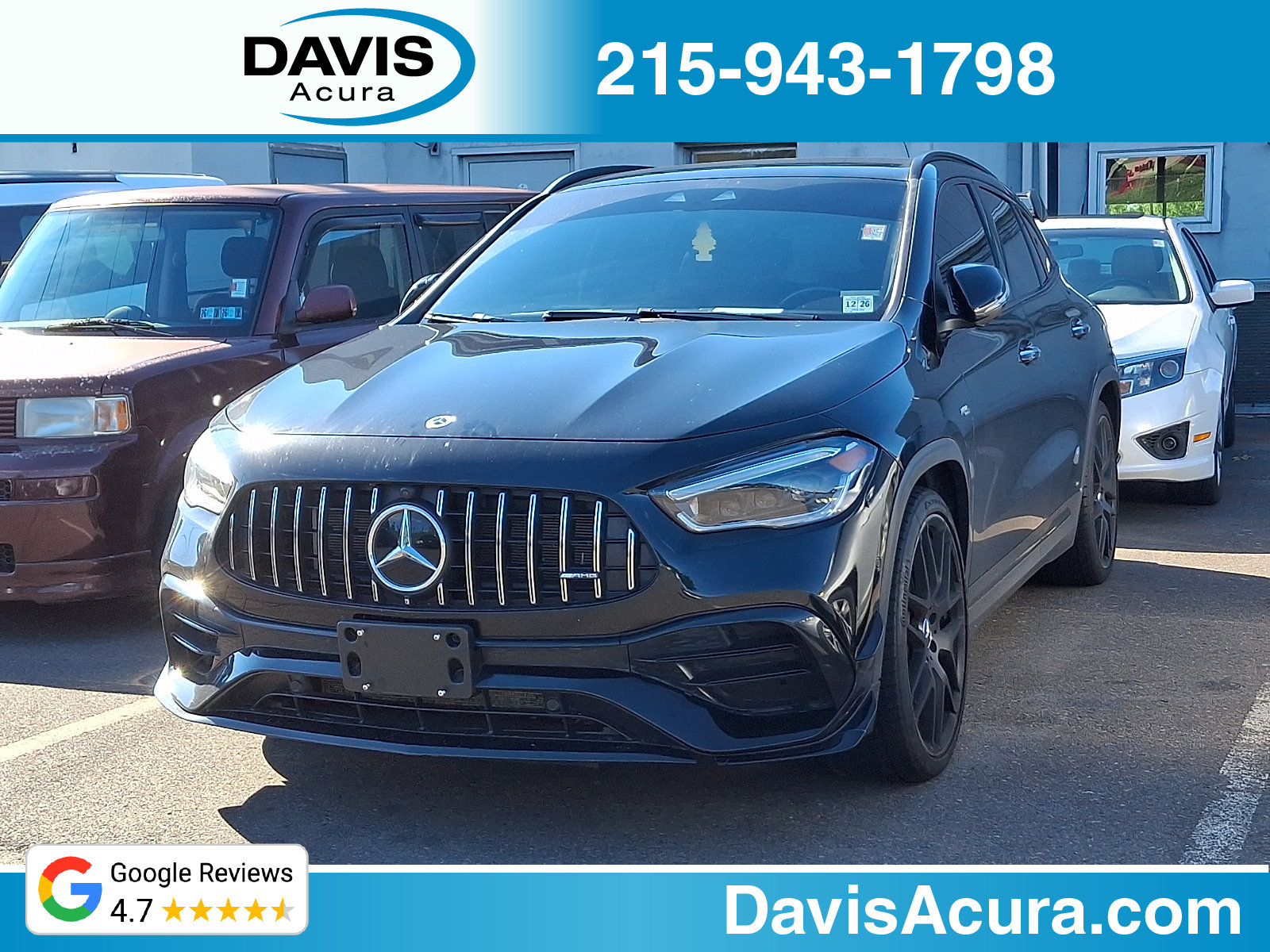 Used 2021 Mercedes-Benz GLA 45 AMG 4MATIC w/ AMG Aerodynamic Package image 1
