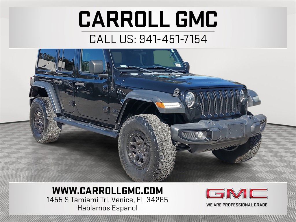 Used 2022 Jeep Wrangler Unlimited Sport w/ Xtreme Recon 35" Tire Package