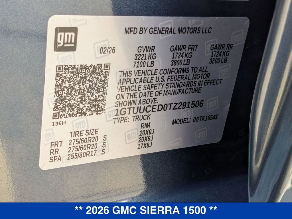 New 2026 GMC Sierra 1500 Elevation w/ Elevation Premium Package image 39