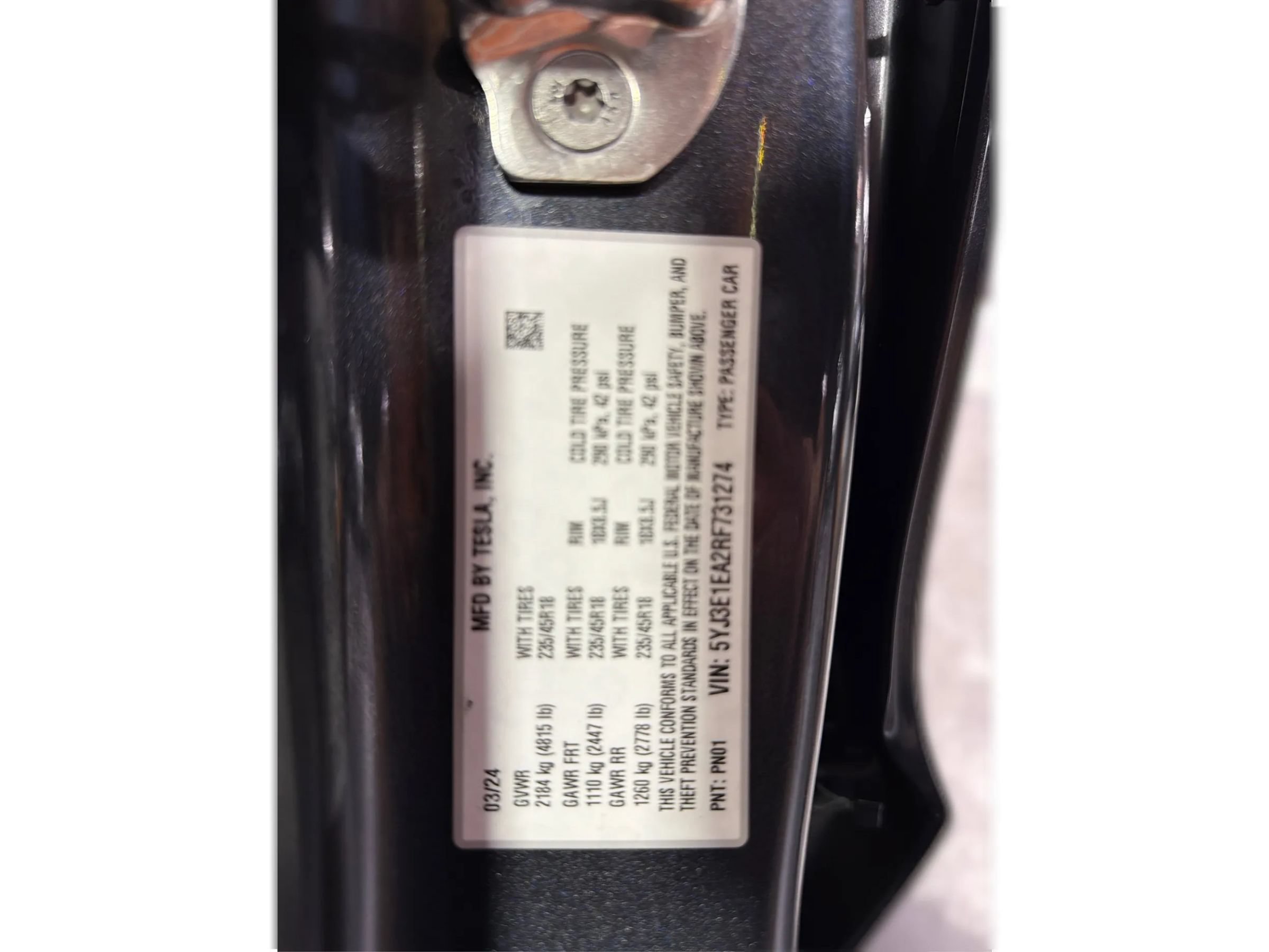 Used 2024 Tesla Model 3 Standard Range RWD image 14