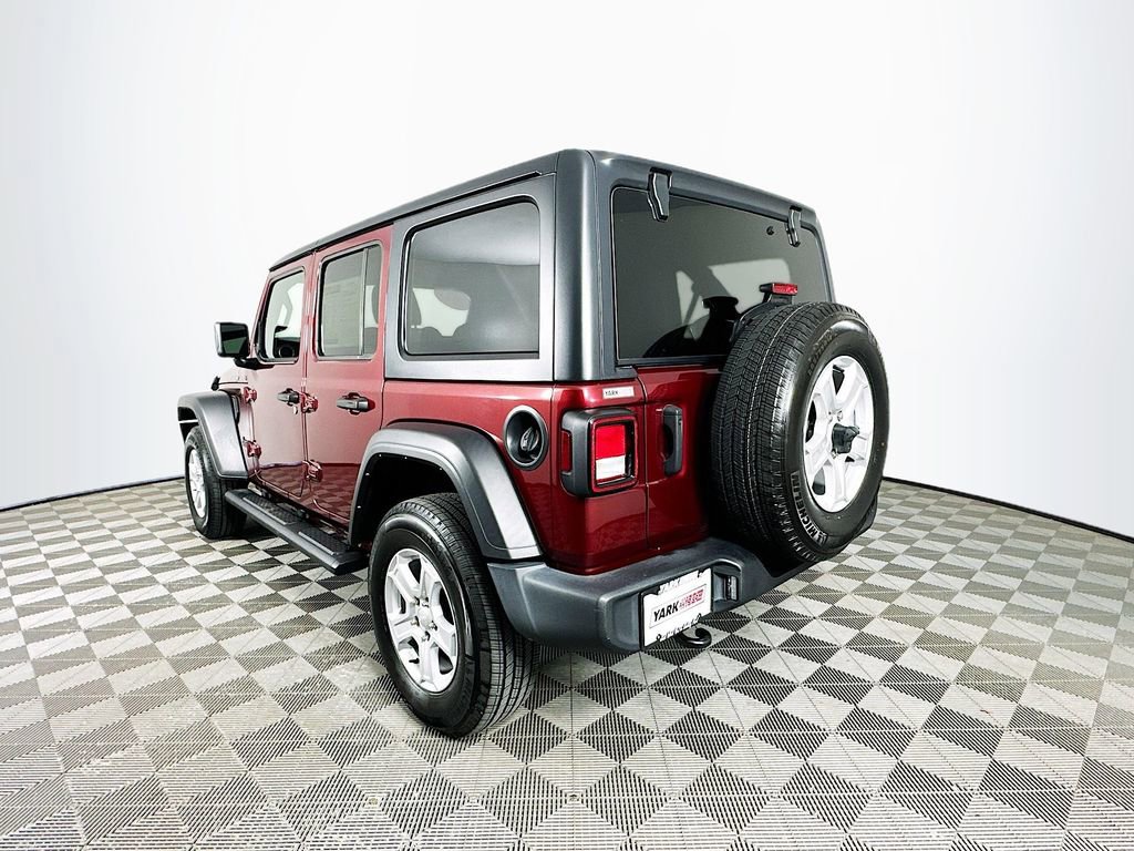 Certified 2022 Jeep Wrangler Unlimited Sport image 8