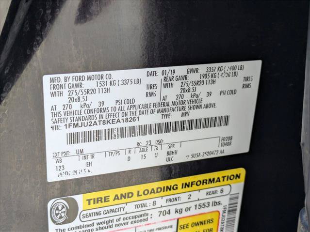 Used 2019 Ford Expedition Limited w/ Equipment Group 301A AWD/4WD image 23