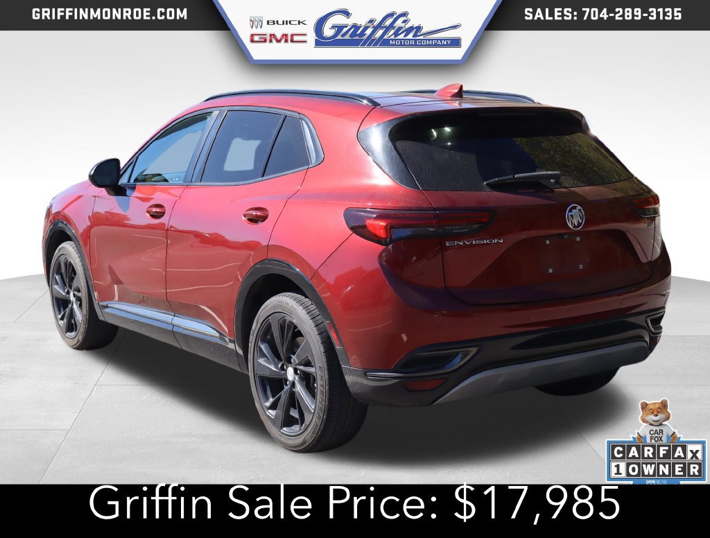 Used 2021 Buick Envision Essence w/ Sport Touring Package FWD image 3