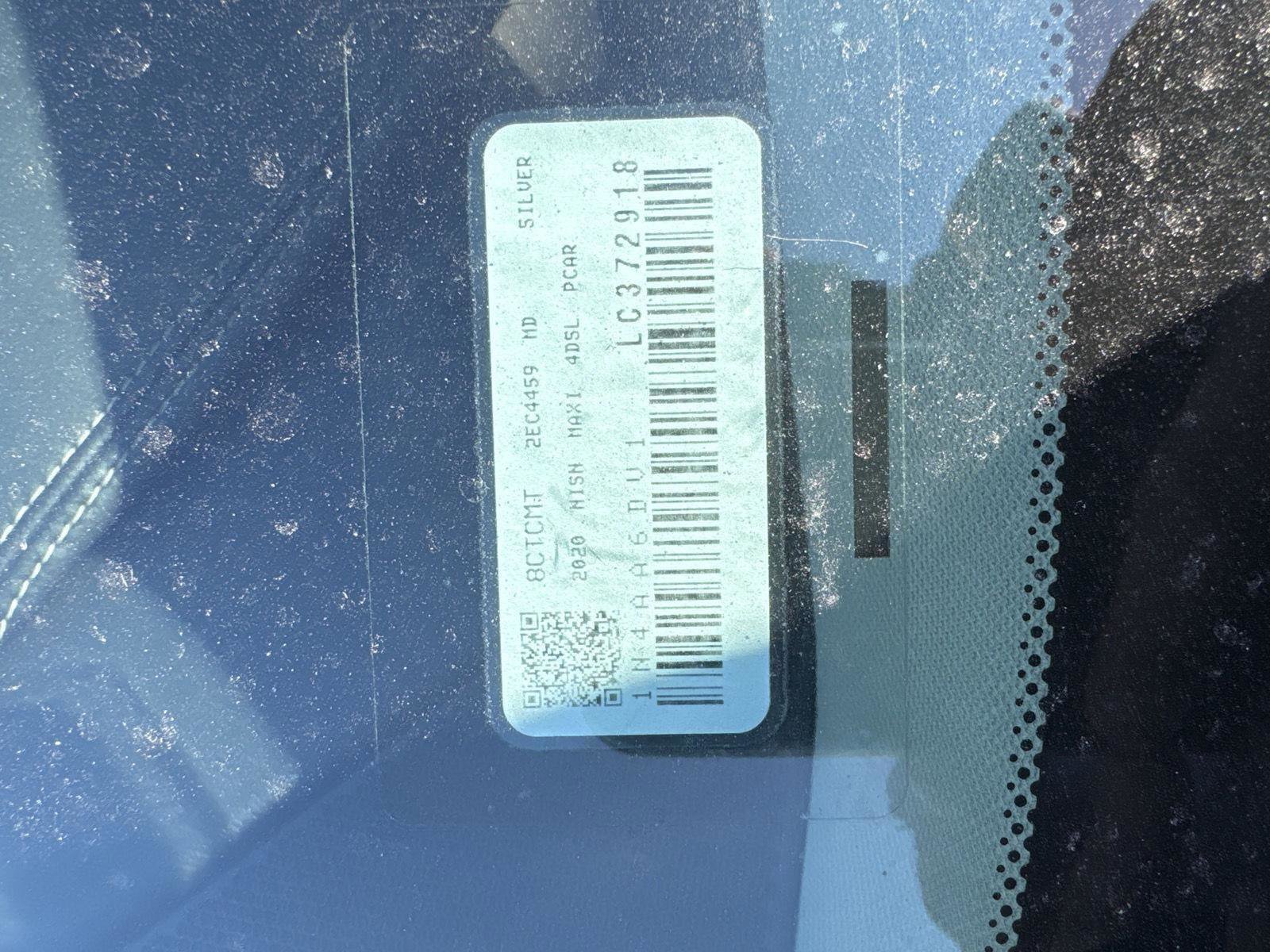 Used 2020 Nissan Maxima 3.5 SL w/ Floor Mat Group image 9