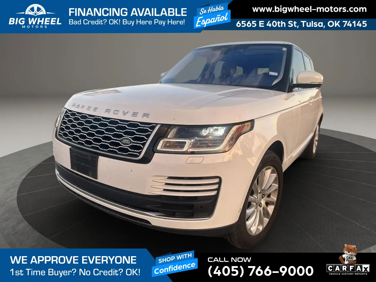 Used 2019 Land Rover Range Rover HSE image 3