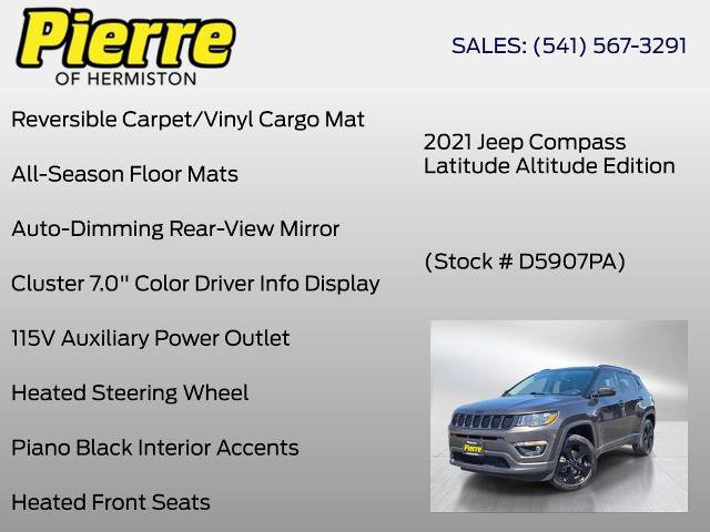 Used 2021 Jeep Compass Latitude AWD/4WD image 36