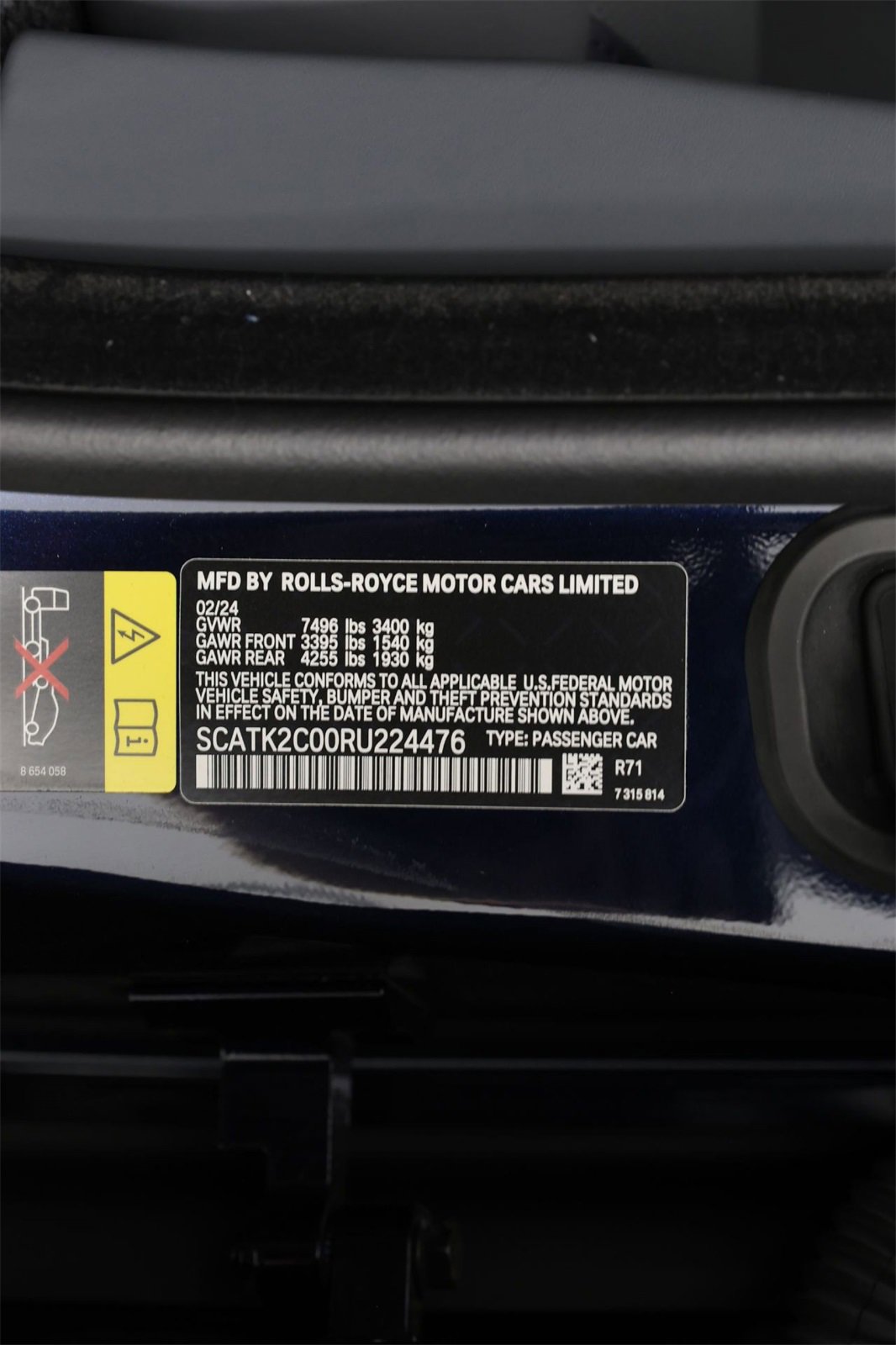 Used 2024 Rolls-Royce Spectre w/ Spectre Launch Package image 19