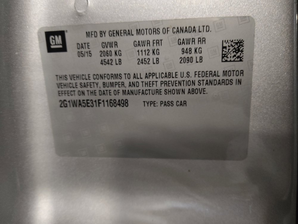 Used 2015 Chevrolet Impala Limited LS image 33