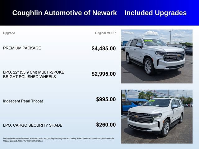Used 2021 Chevrolet Tahoe Premier w/ Premium Package AWD/4WD image 3