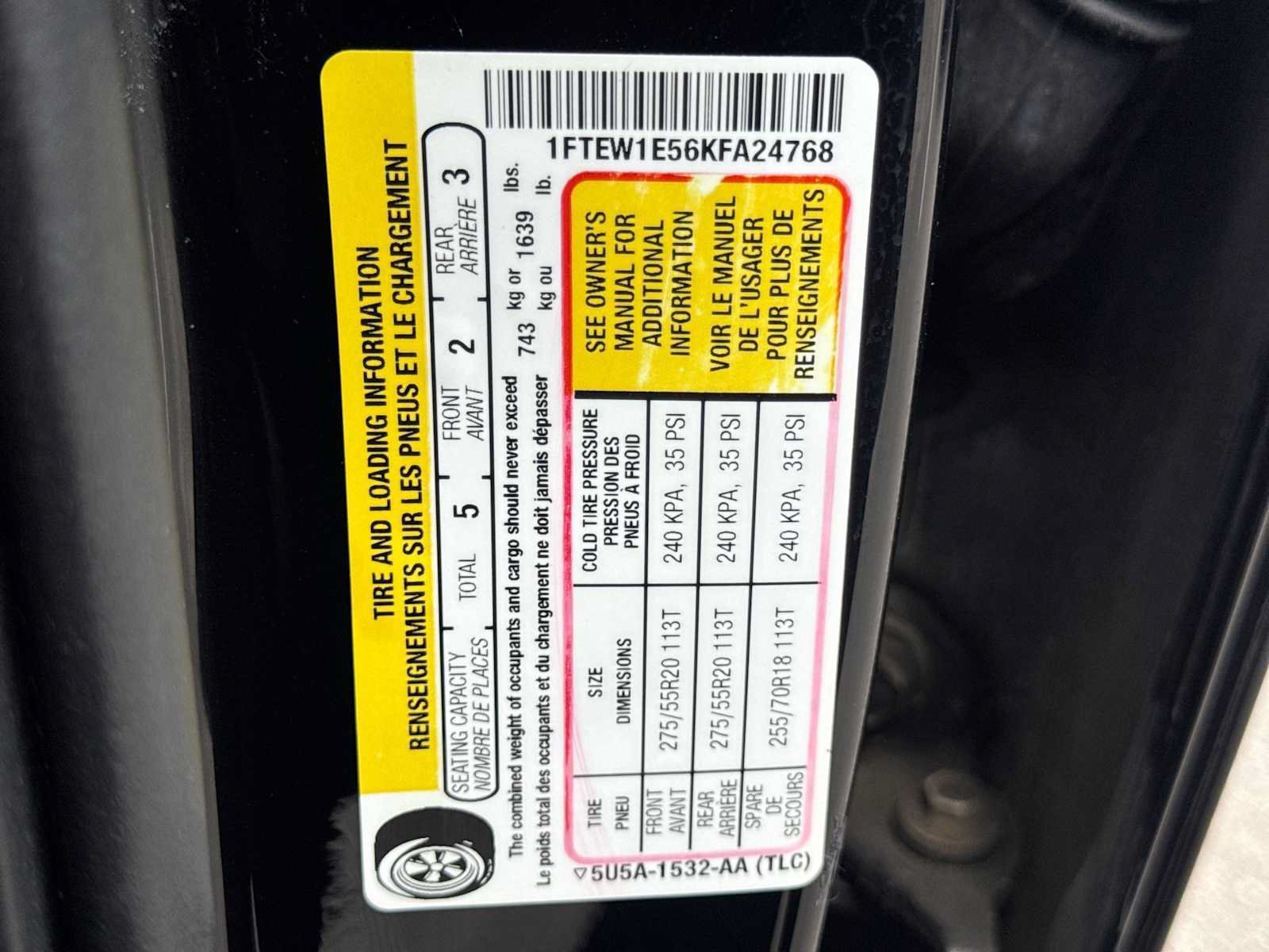 Used 2019 Ford F150 Lariat w/ Equipment Group 502A Luxury AWD/4WD image 35