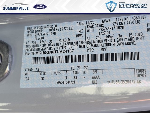 New 2026 Ford Escape Active FWD image 34