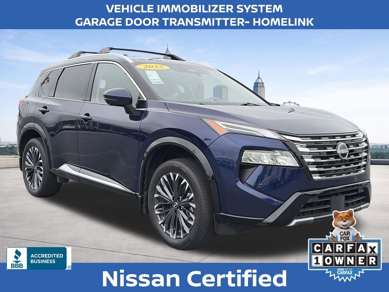 Certified 2025 Nissan Rogue Platinum w/ Platinum Premium Package FWD image 7