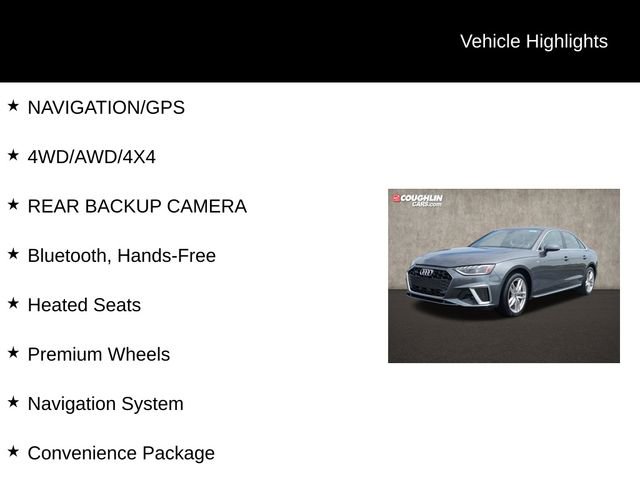 Used 2021 Audi A4 2.0T Premium Plus w/ Premium Plus Package AWD/4WD image 2