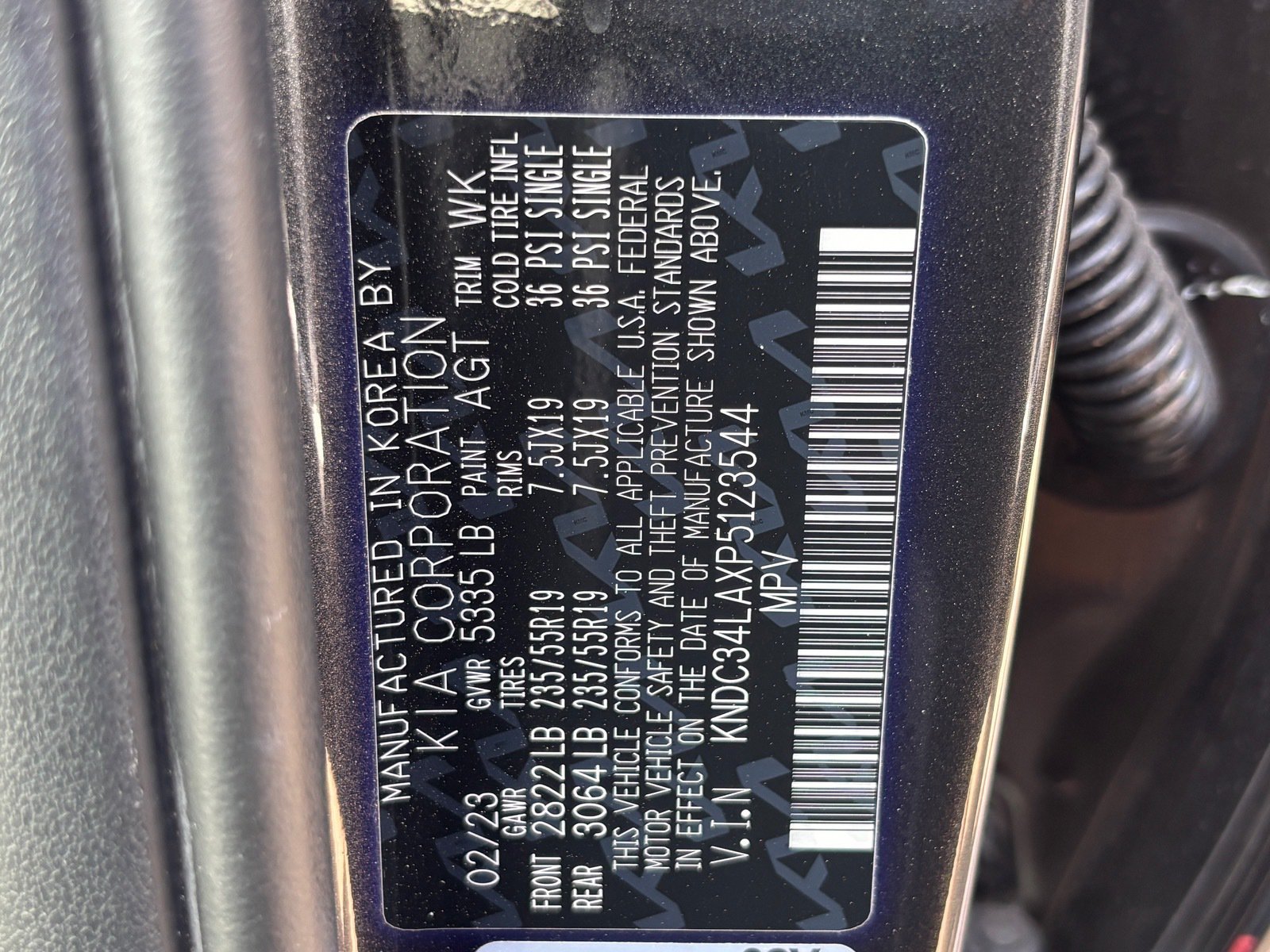 Certified 2023 Kia EV6 Wind w/ Wind Technology Package RWD image 9
