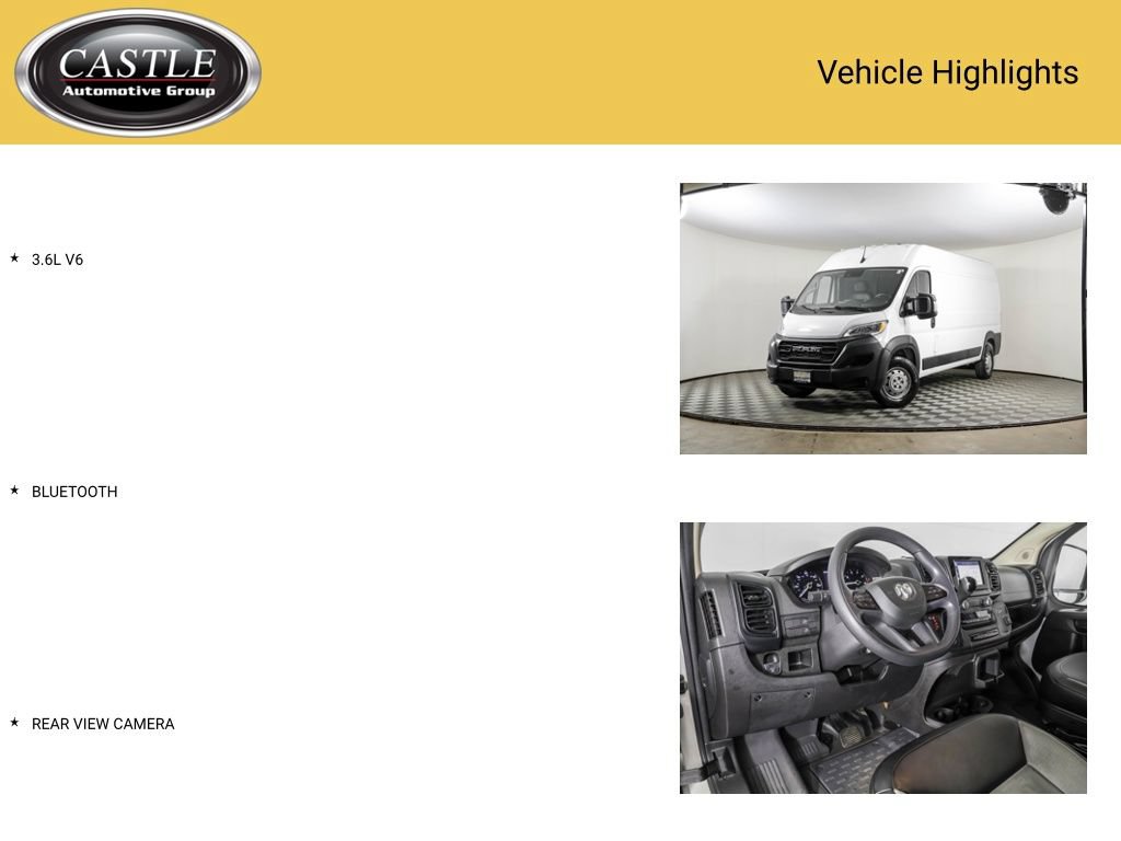 Used 2023 RAM ProMaster 2500 FWD image 3