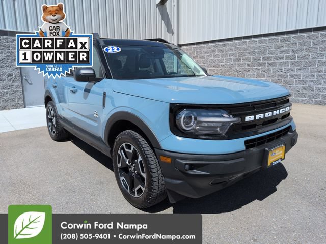 Certified 2022 Ford Bronco Sport Outer Banks w/ Tech Package