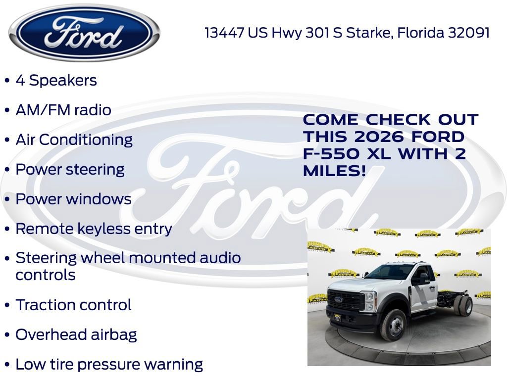 New 2026 Ford F550 4x4 Regular Cab Super Duty image 20