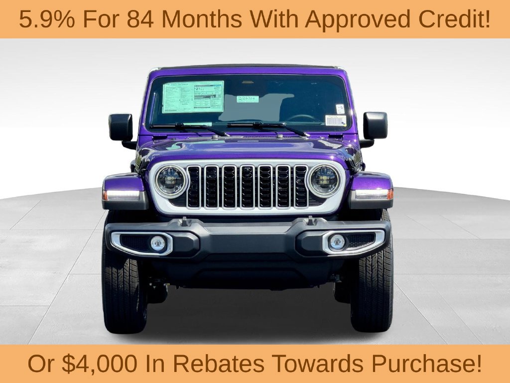 New 2026 Jeep Wrangler Unlimited Sahara w/ Whitecap Package AWD/4WD image 2