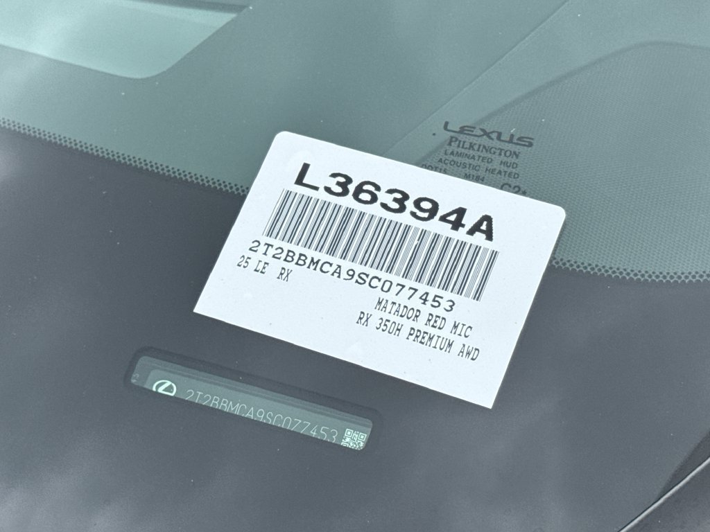 Used 2025 Lexus RX 350 w/ Convenience Package AWD/4WD image 18