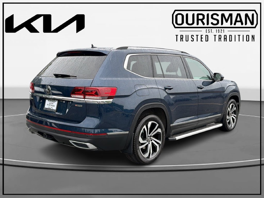Used 2021 Volkswagen Atlas SEL Premium AWD/4WD image 4