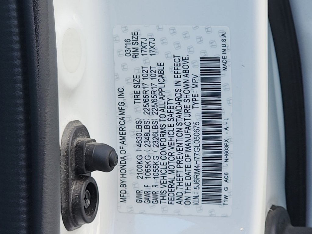 Used 2016 Honda CR-V EX-L image 30