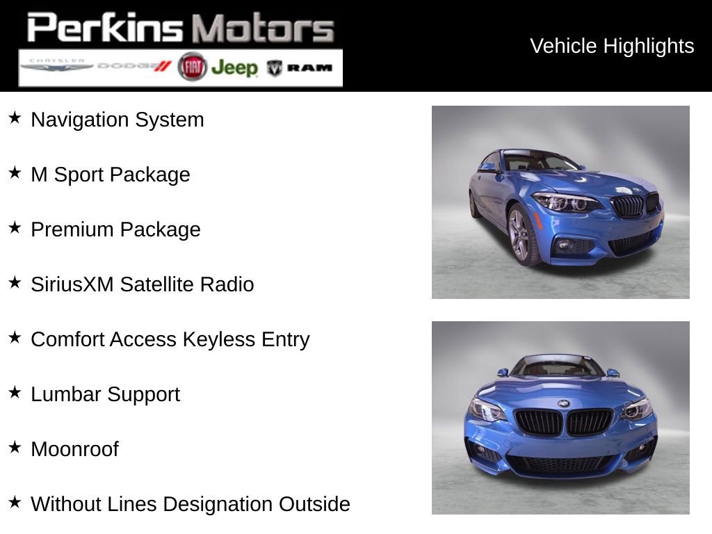 Used 2019 BMW 230i xDrive Coupe w/ M Sport Package image 2