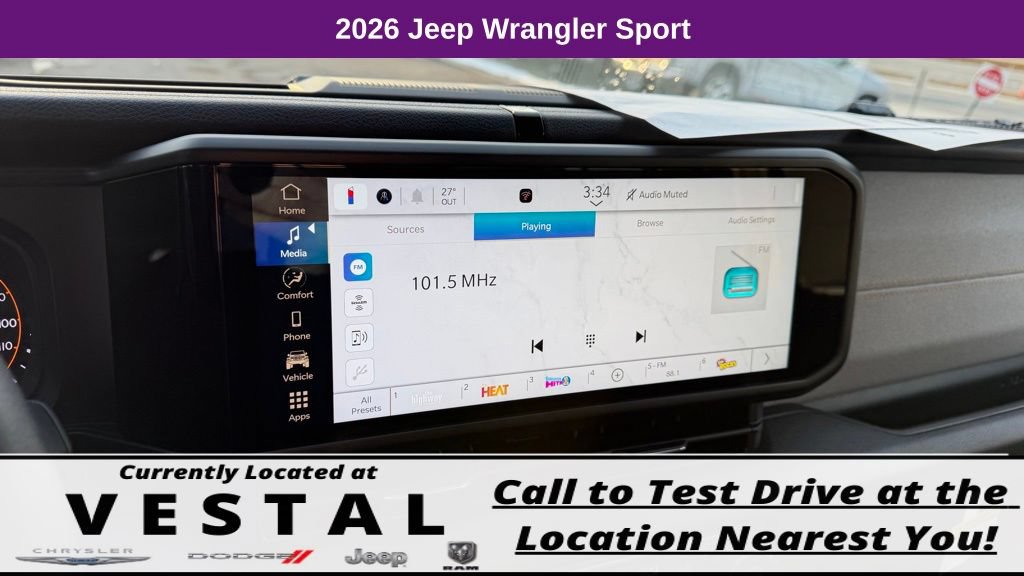 New 2026 Jeep Wrangler Unlimited Sport AWD/4WD image 29