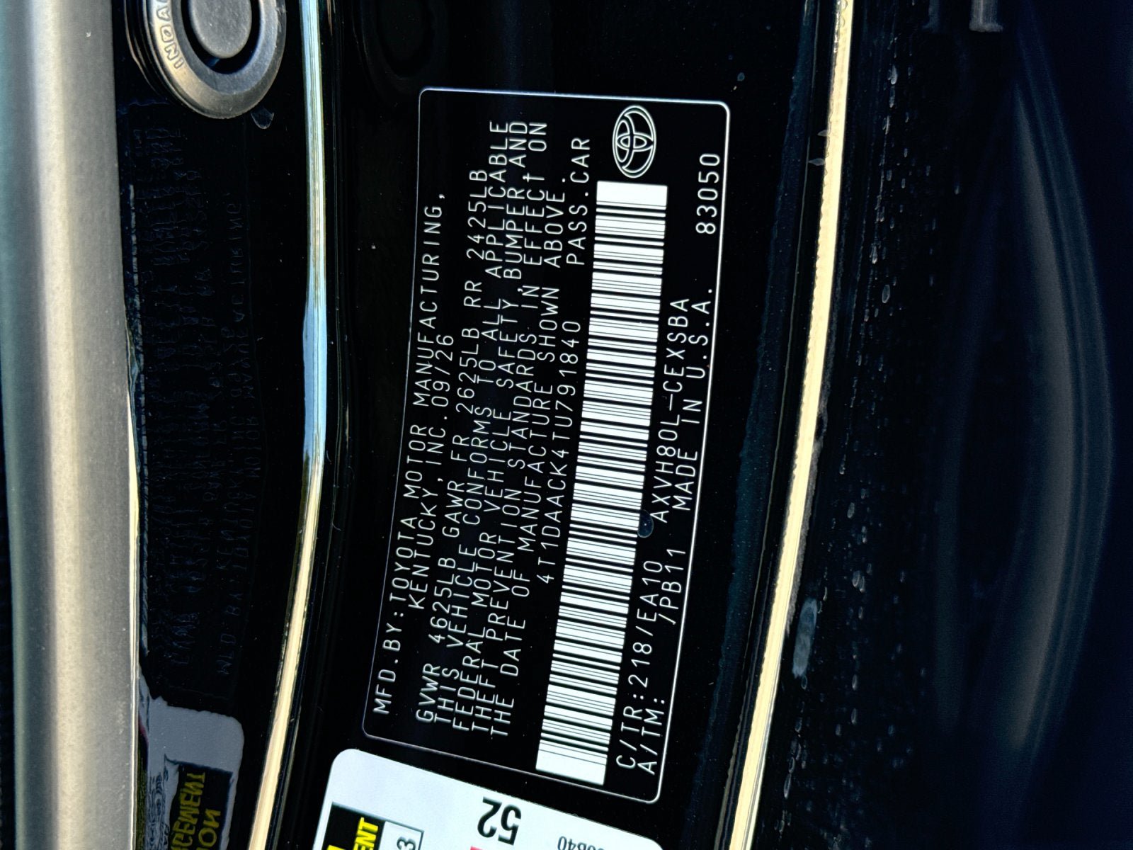 New 2026 Toyota Camry SE w/ Convenience Package FWD image 67
