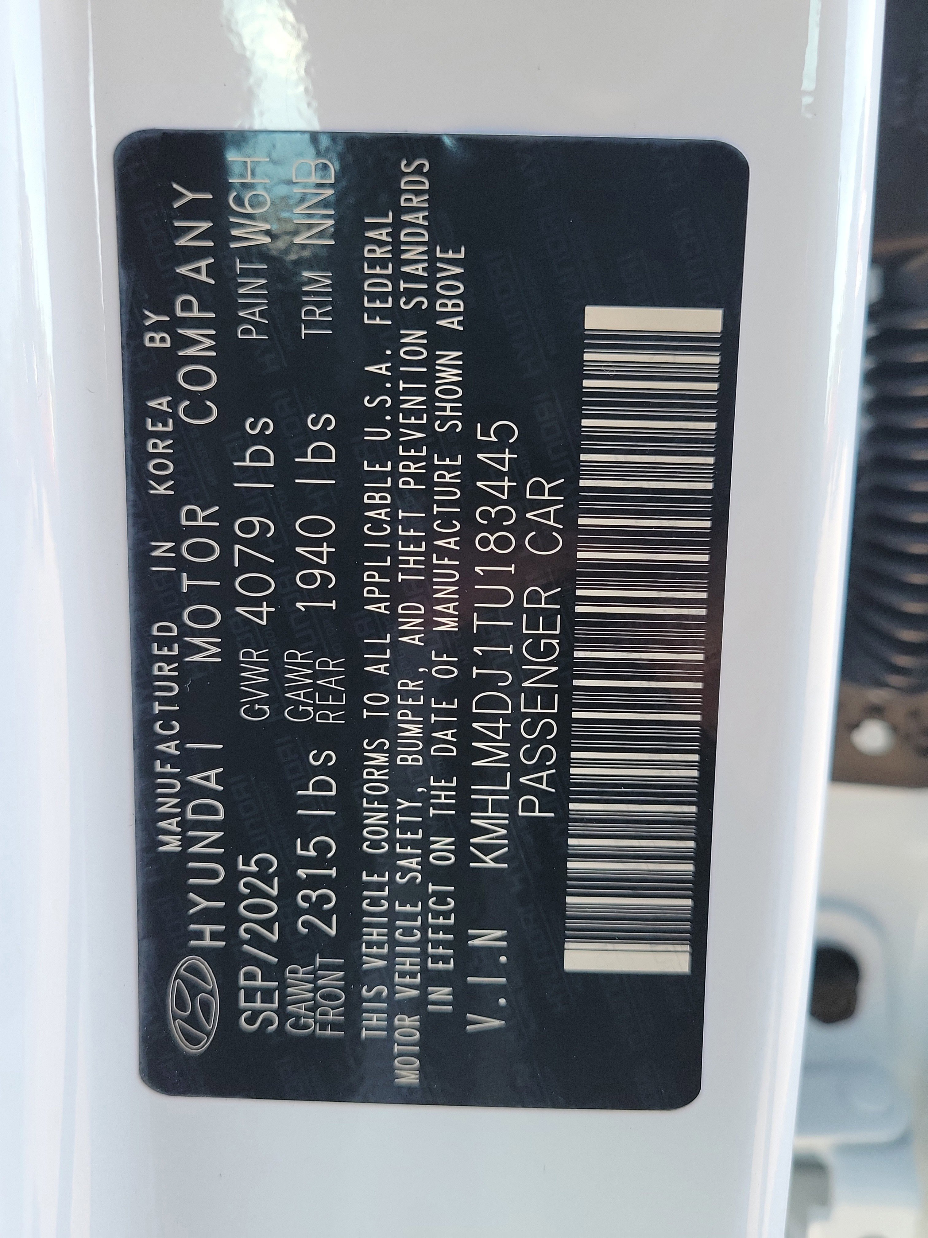 New 2026 Hyundai Elantra Blue image 32