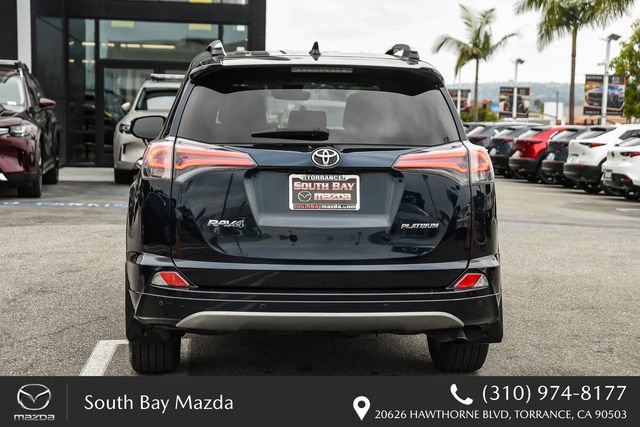 Used 2017 Toyota RAV4 Platinum w/ All Weather Liner Package FWD image 7