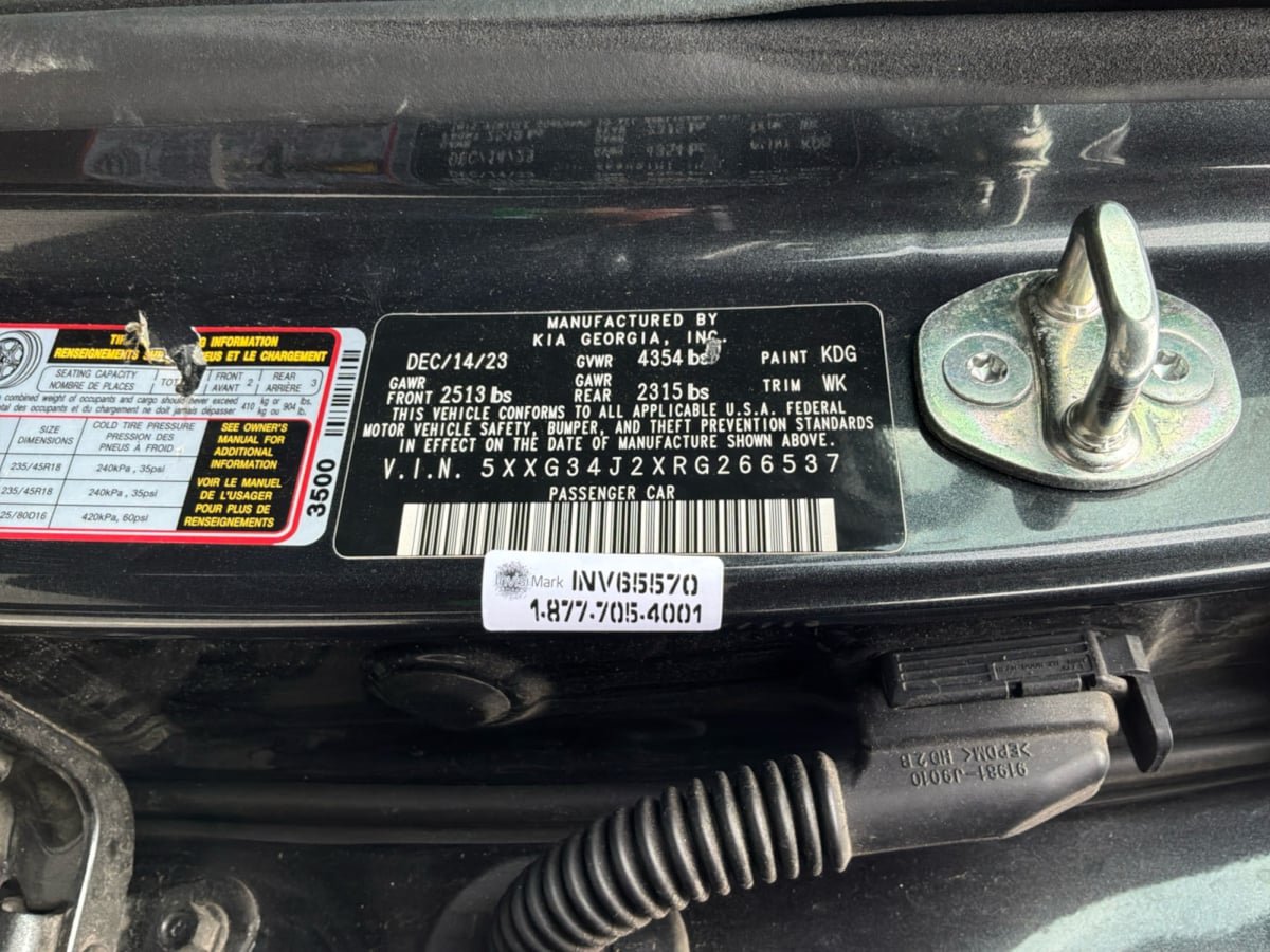 Used 2024 Kia K5 EX w/ EX Premium Package FWD image 22