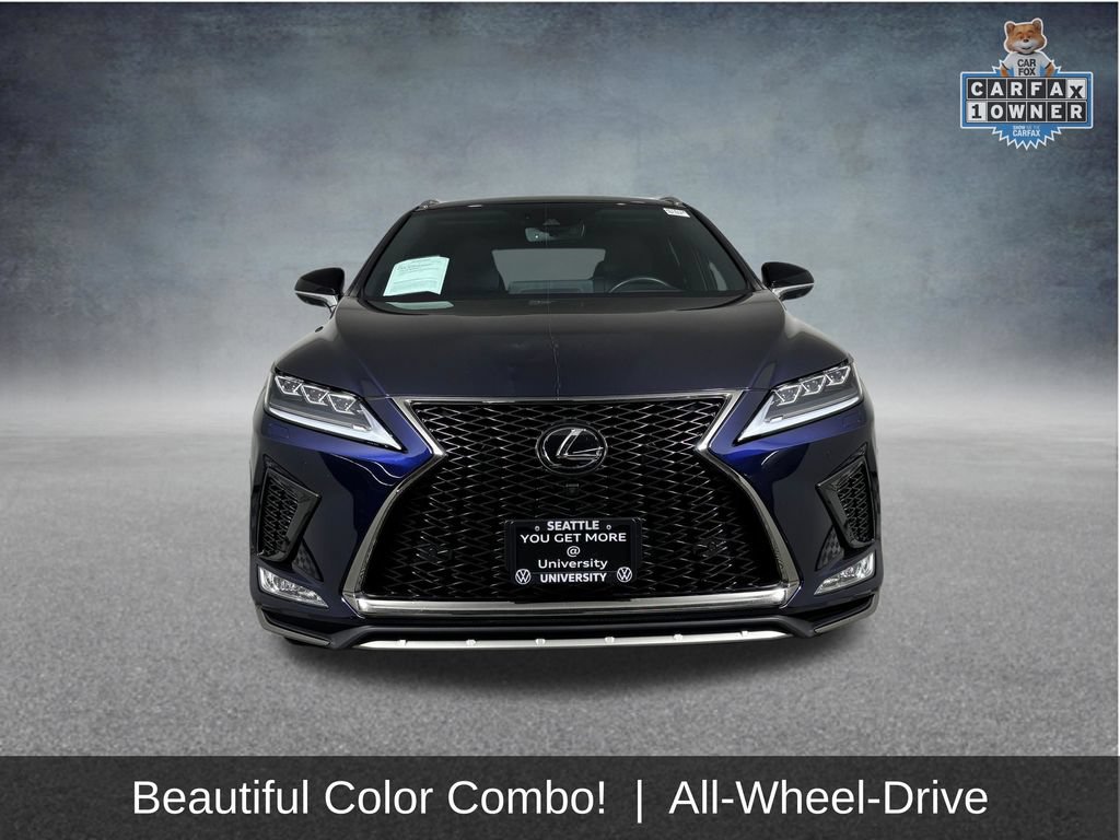 Used 2022 Lexus RX 350 F Sport w/ Cold Area Package (CT) AWD/4WD video 2