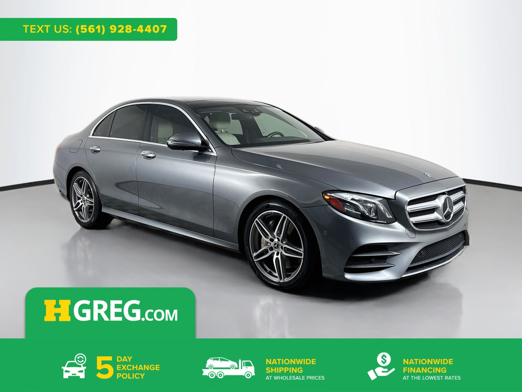 Used 2018 Mercedes-Benz E 300 w/ Premium 3 Package (Q03) image 1