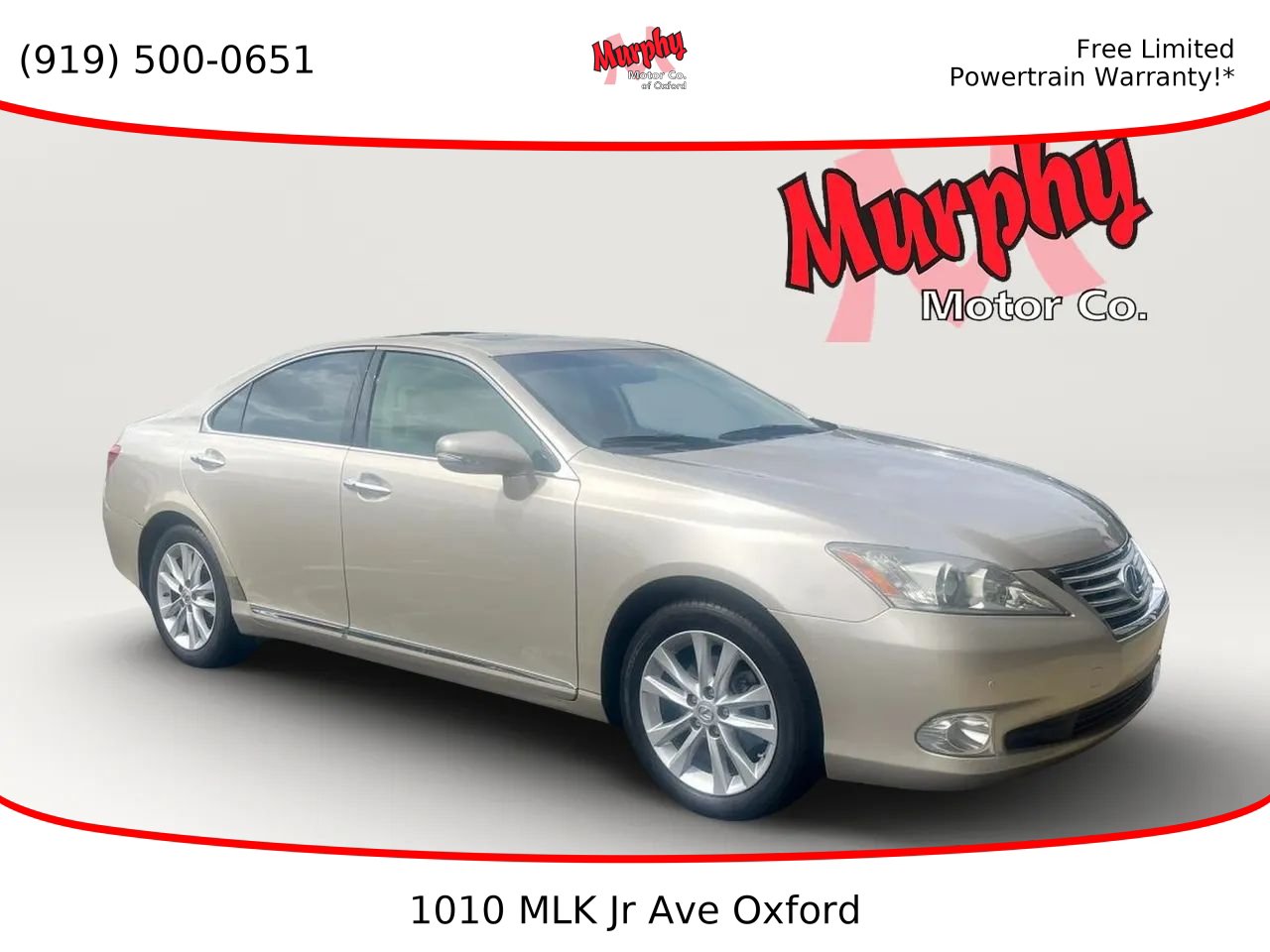 Used 2011 Lexus ES 350 FWD image 1