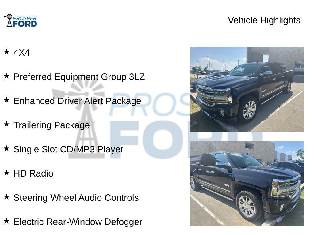 Used 2018 Chevrolet Silverado 1500 High Country AWD/4WD image 5