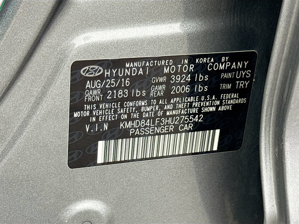 Used 2017 Hyundai Elantra Value Edition w/ Cargo Package FWD image 33