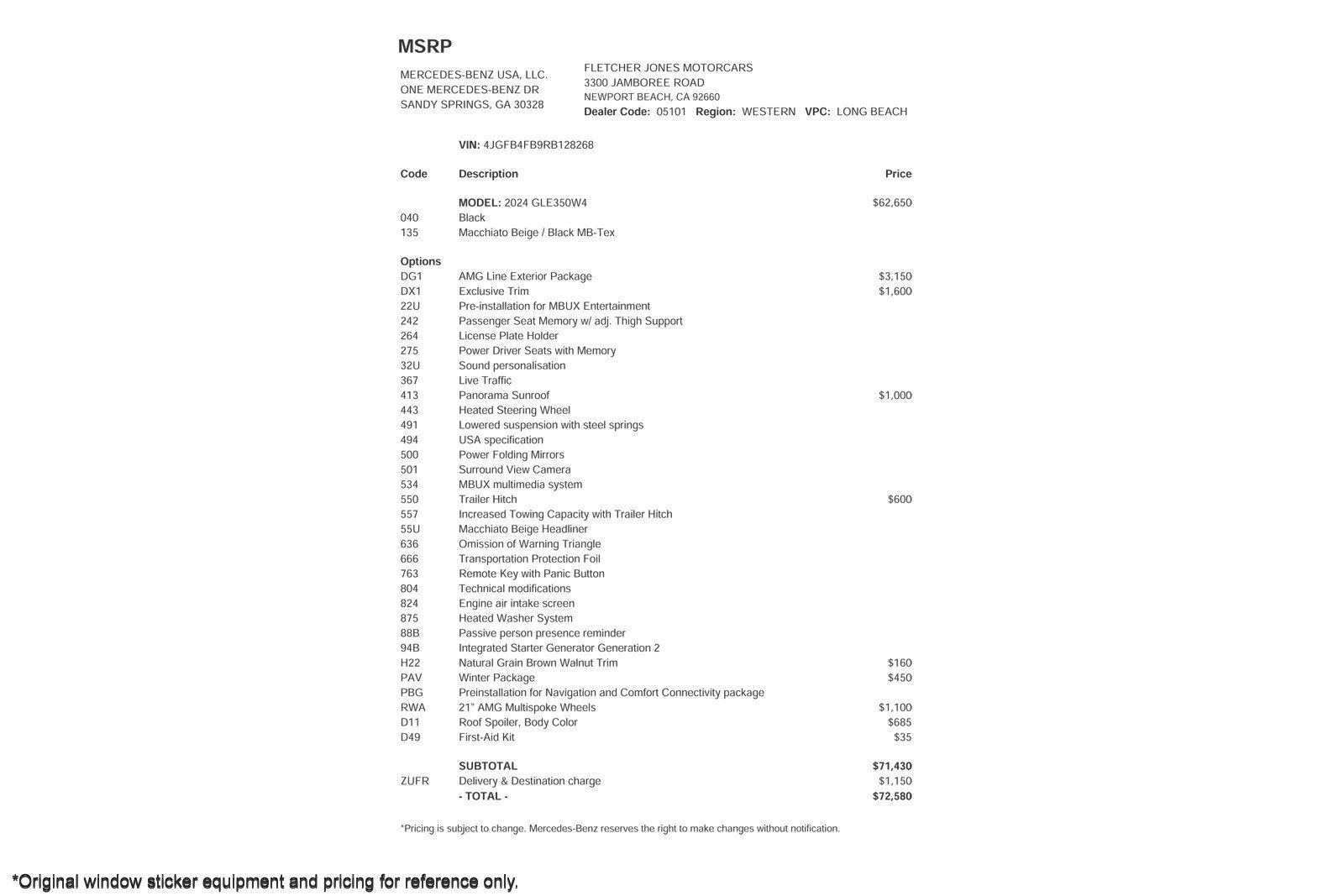 Certified 2024 Mercedes-Benz GLE 350 4MATIC image 4