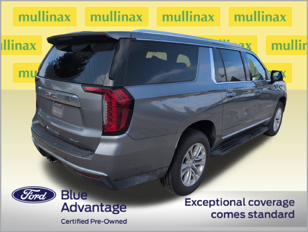 Used 2022 GMC Yukon XL SLT w/ SLT Premium Package RWD image 3