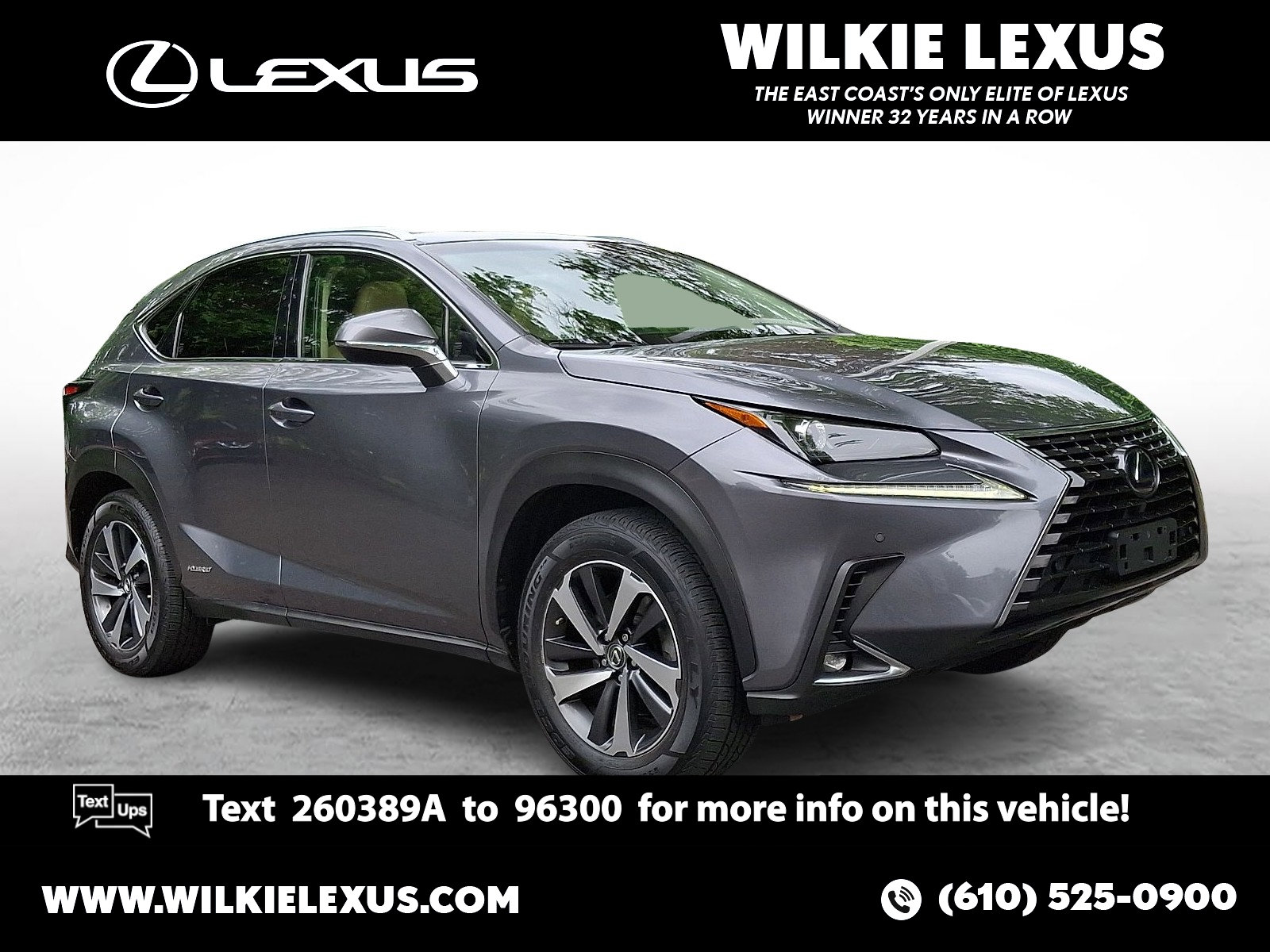 Used 2019 Lexus NX 300h AWD w/ Premium Package