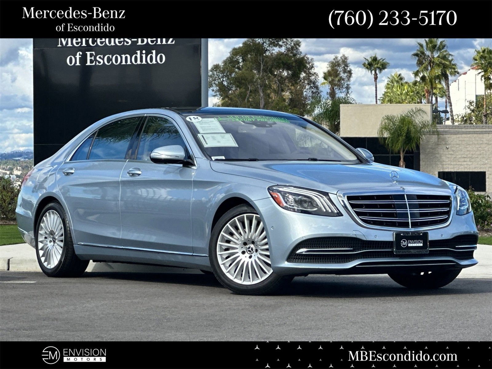 Used 2018 Mercedes-Benz S 560 Sedan image 1