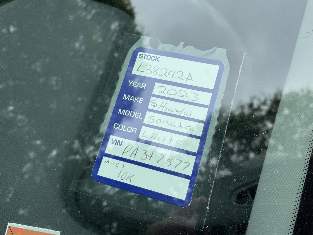 Certified 2023 Hyundai Sonata SEL w/ Convenience Package image 10