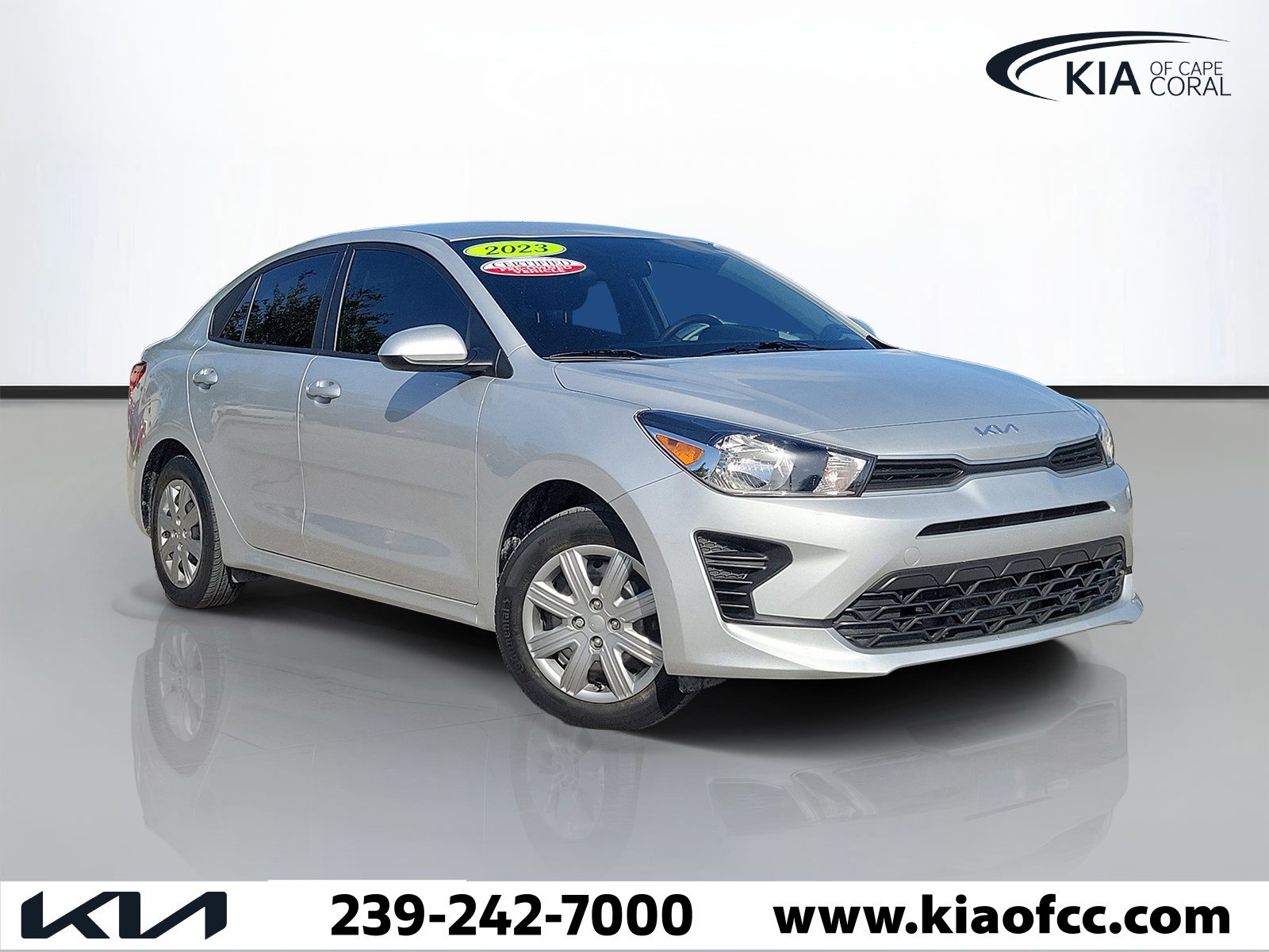 Certified 2023 Kia Rio LX FWD image 1