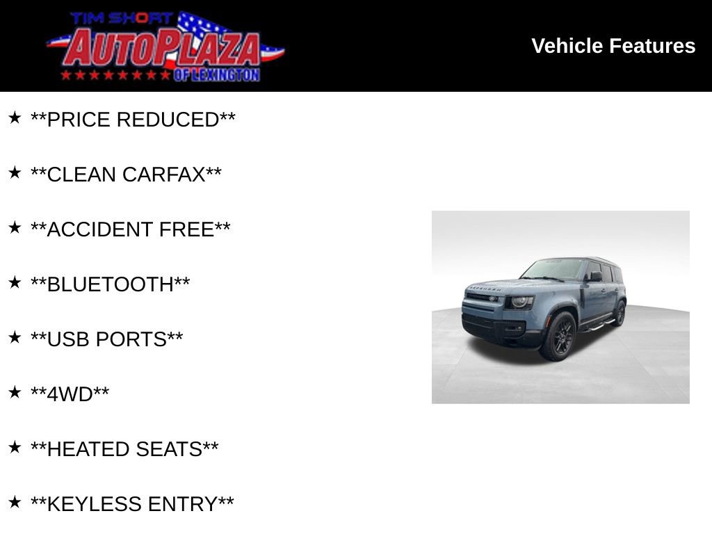 Used 2023 Land Rover Defender 110 X-Dynamic SE image 7