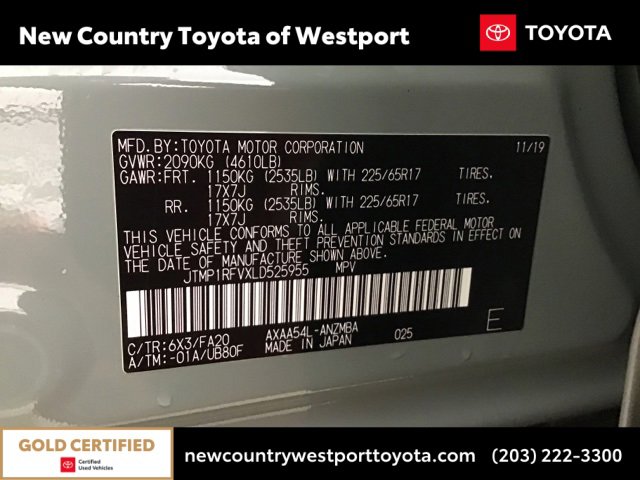 Certified 2020 Toyota RAV4 XLE image 28