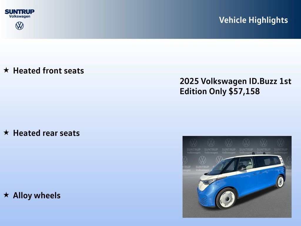 New 2025 Volkswagen ID. Buzz 1st Edition image 15