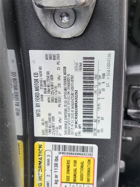 Certified 2021 Ford Bronco Sport Big Bend image 34