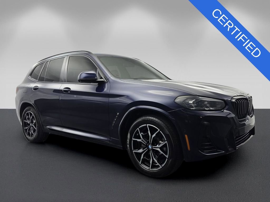 Certified 2023 BMW X3 sDrive30i w/ M Sport Package
