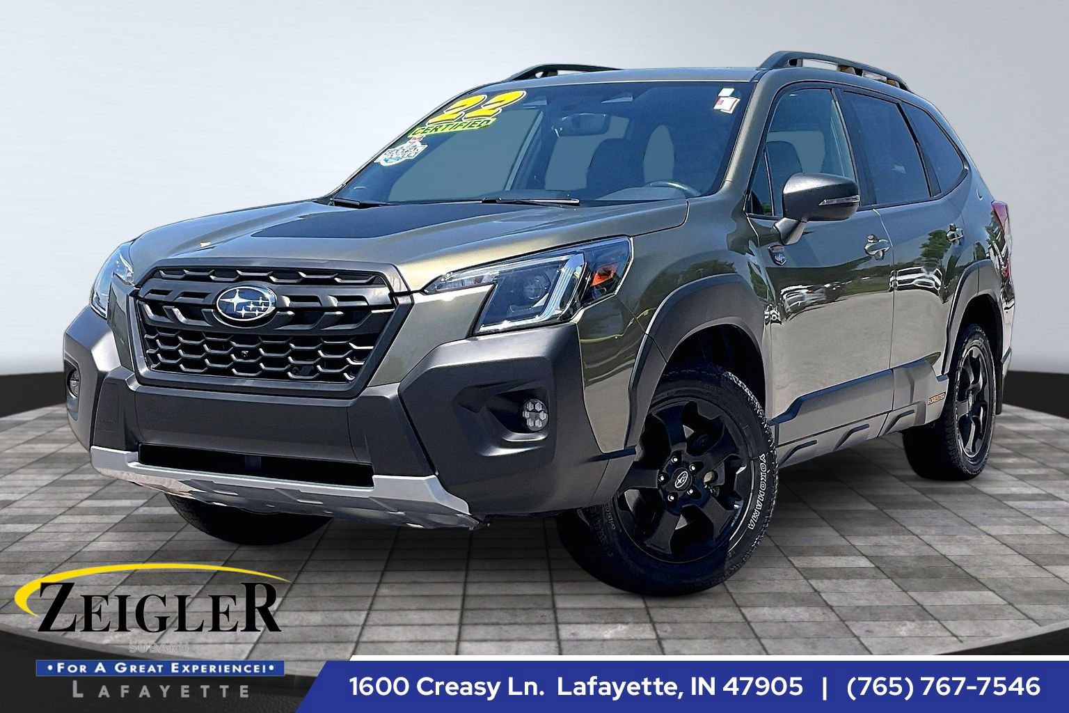 Certified 2022 Subaru Forester Wilderness